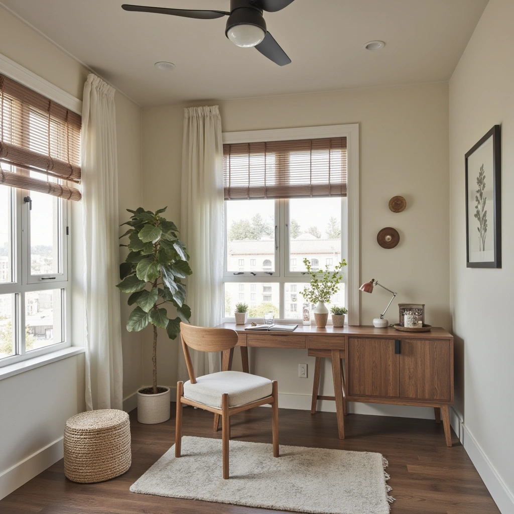 18. Farmhouse Home Studio