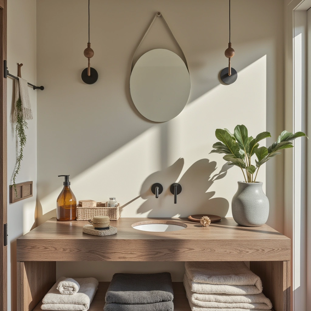 20. Farmhouse Home Spa