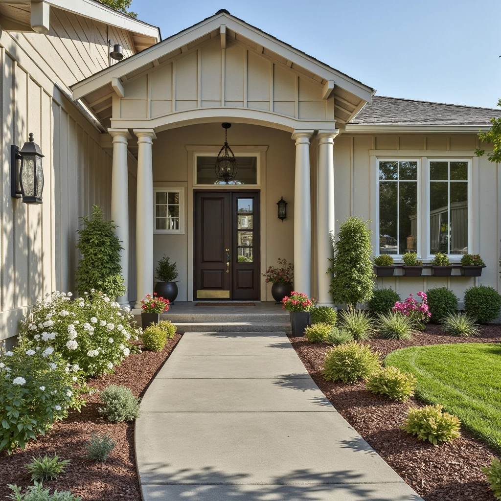 Embracing Farmhouse Landscaping Front Yard Design