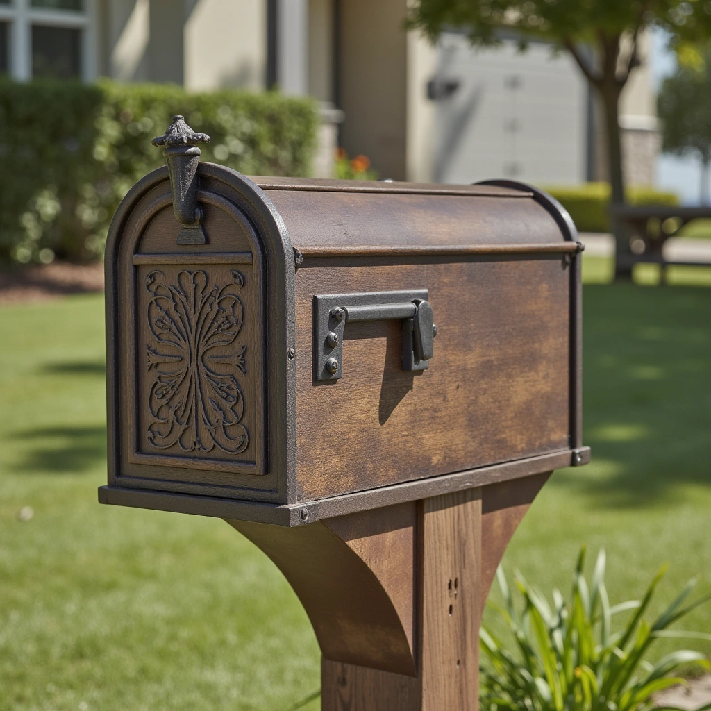 16. Vintage Mailboxes