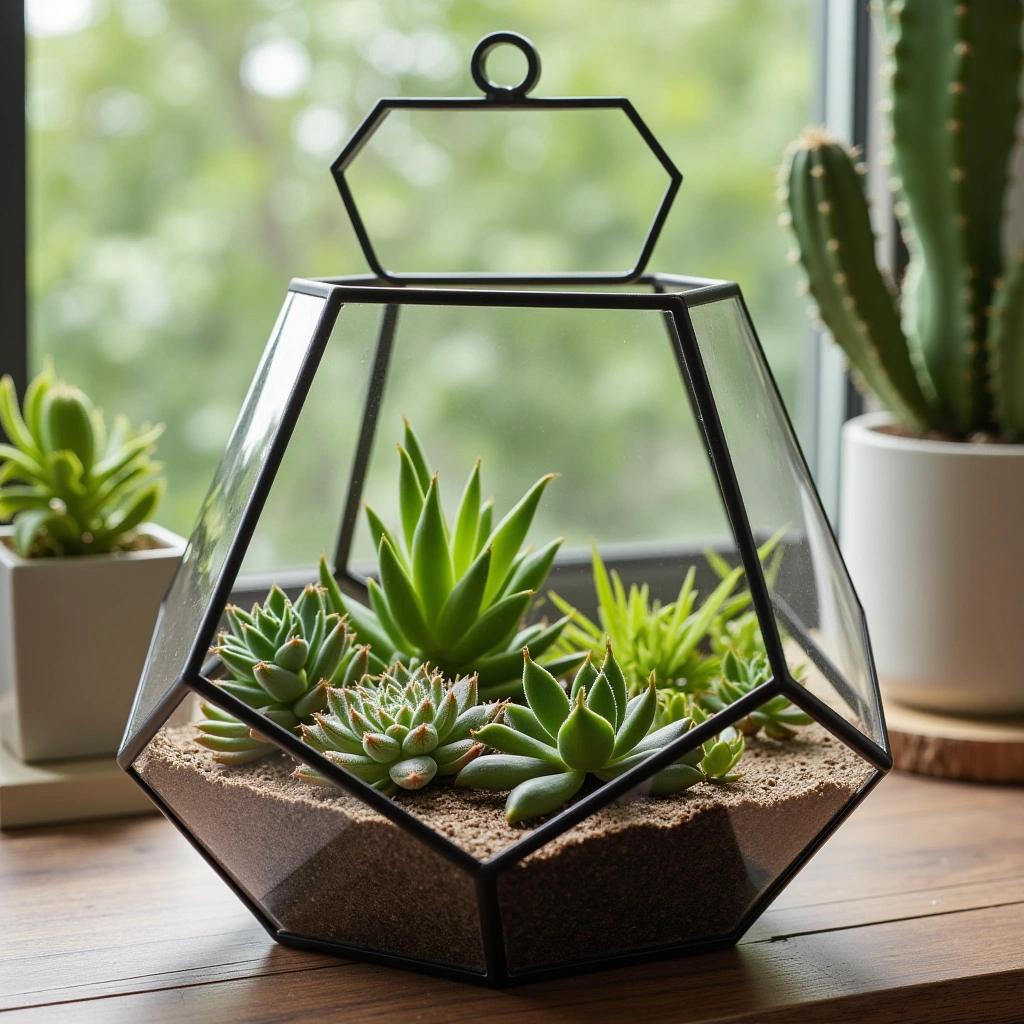 2. Open Air Succulent Terrarium