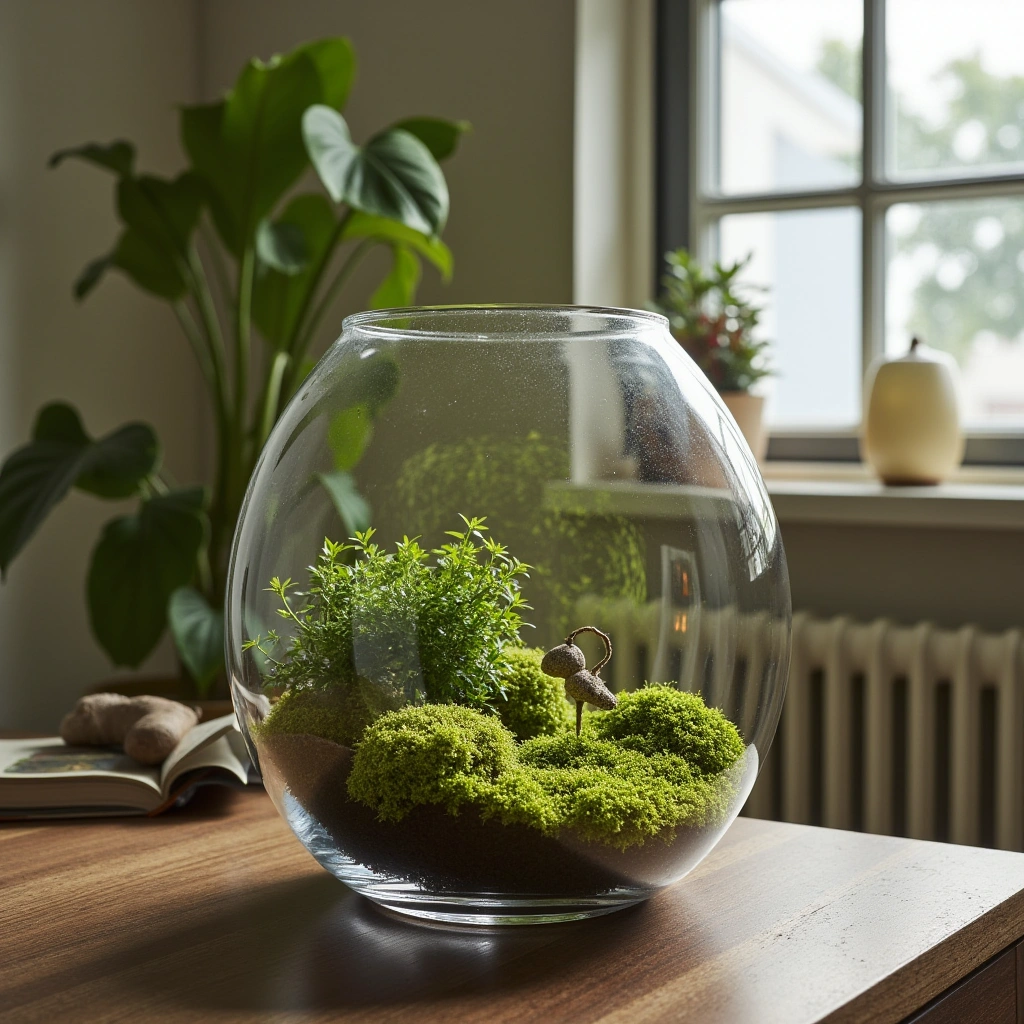 6. Moss Garden Terrarium