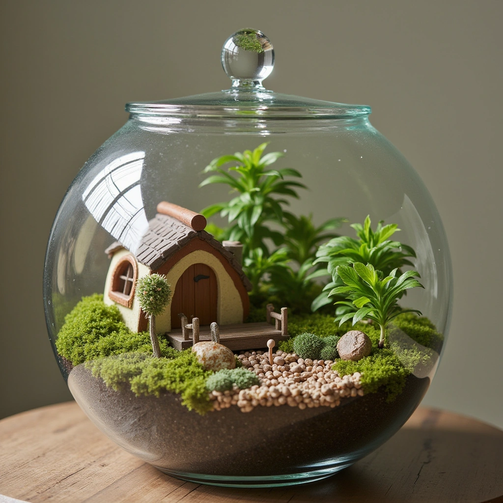 7. Fairy Garden Terrarium