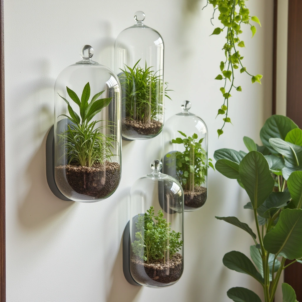 8. Vertical Wall Terrarium