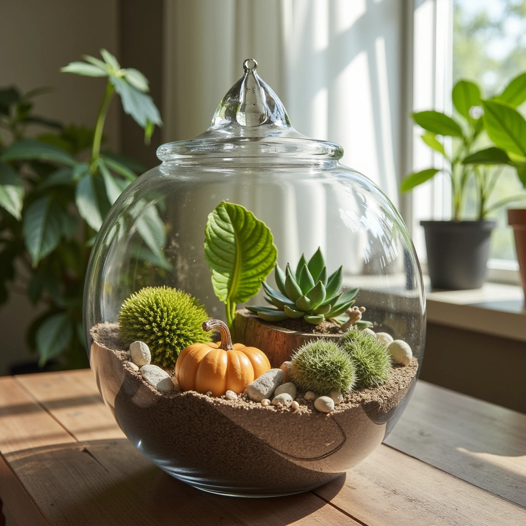 20. Seasonal Themed Terrarium