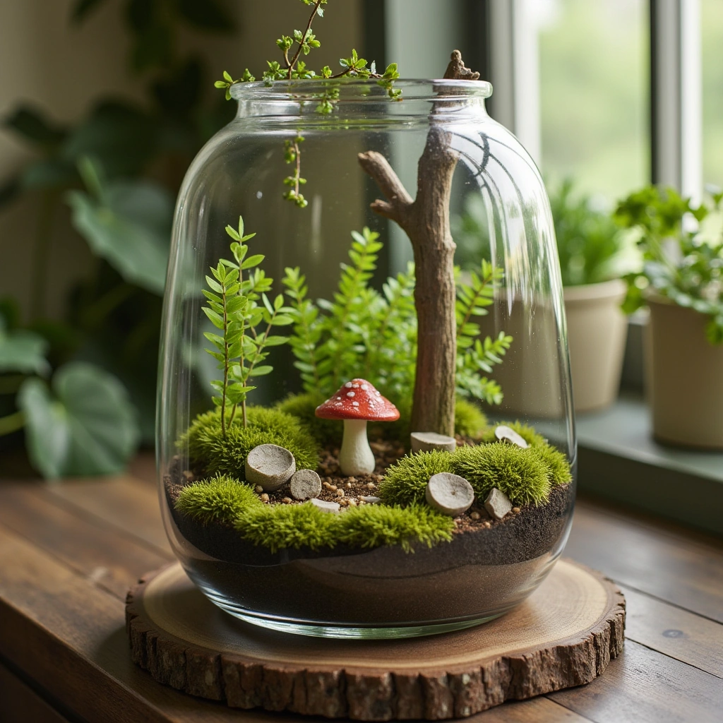 1. Classic Woodland Fairy Terrarium