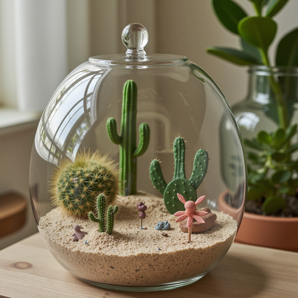 5. Desert Fairy Terrarium