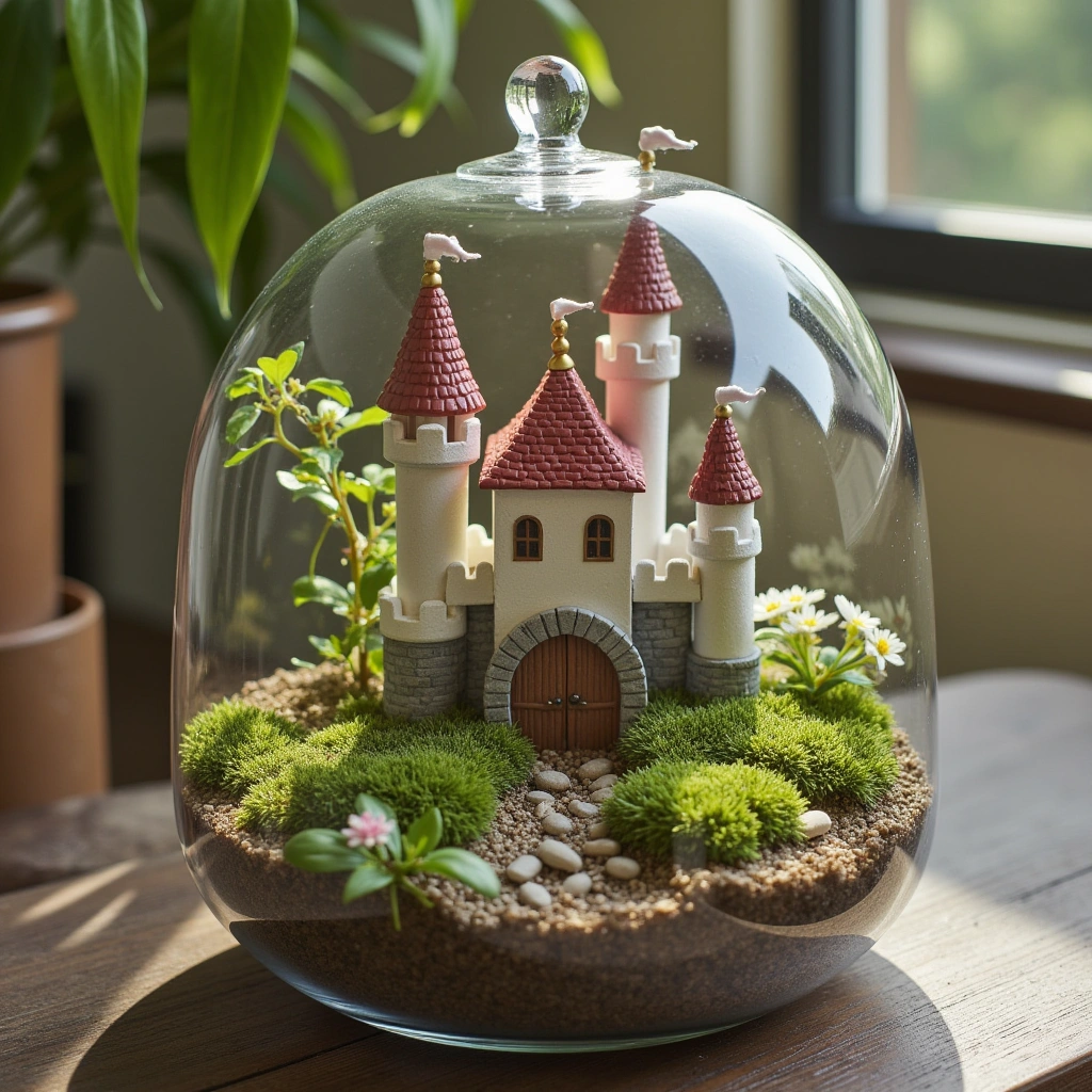 6. Fairy Tale Castle Terrarium