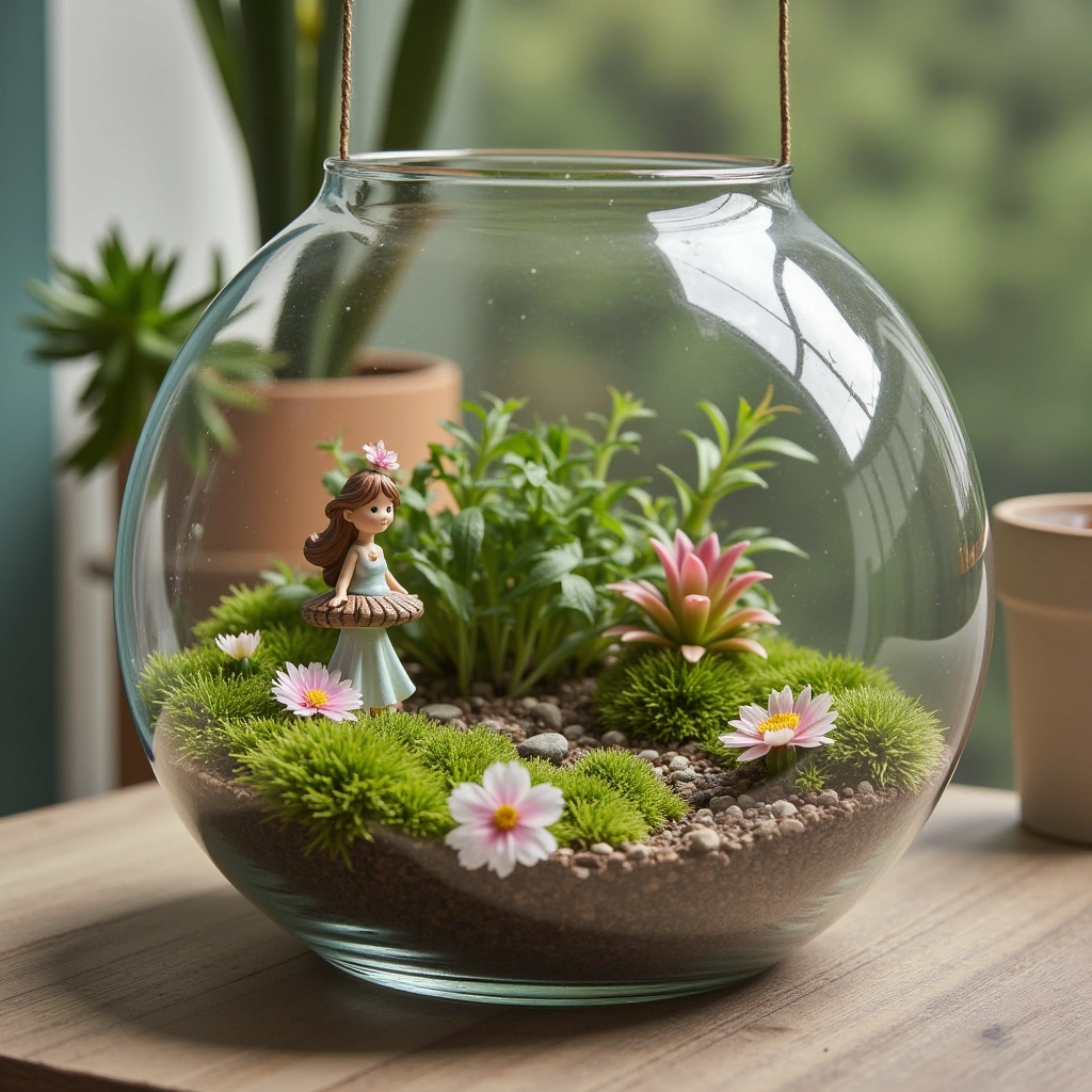 7. Seasonal Fairy Terrarium
