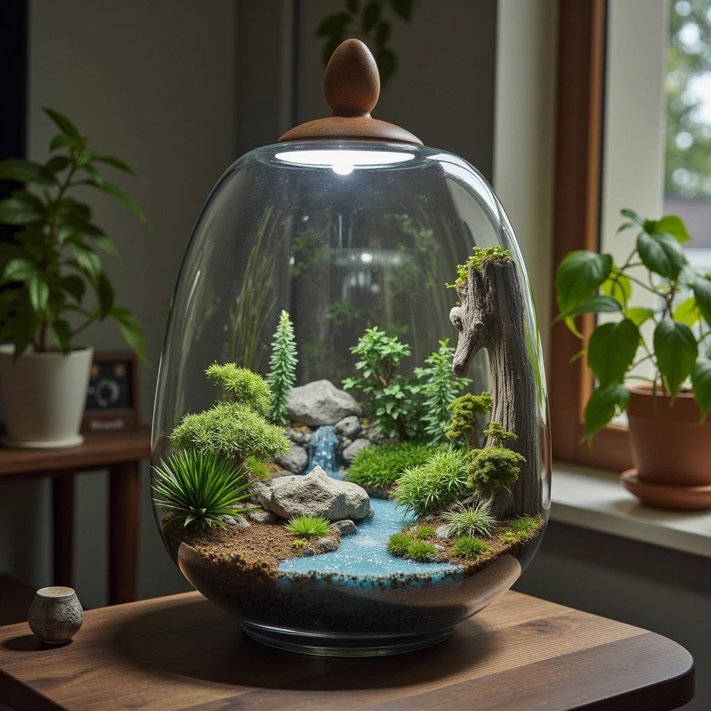 17. Custom Themed Terrarium (Fantasy or Biome Mix)