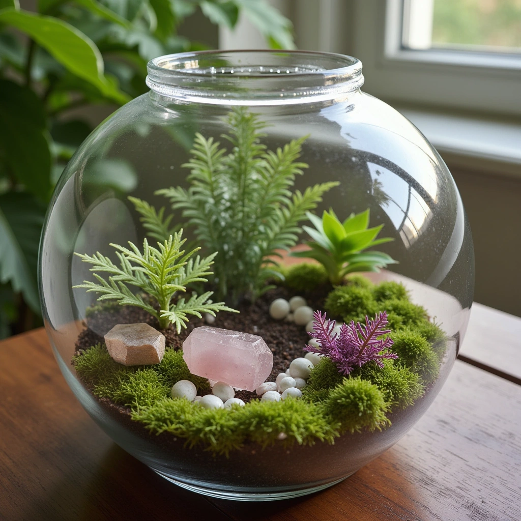13. Crystal Fairy Terrarium