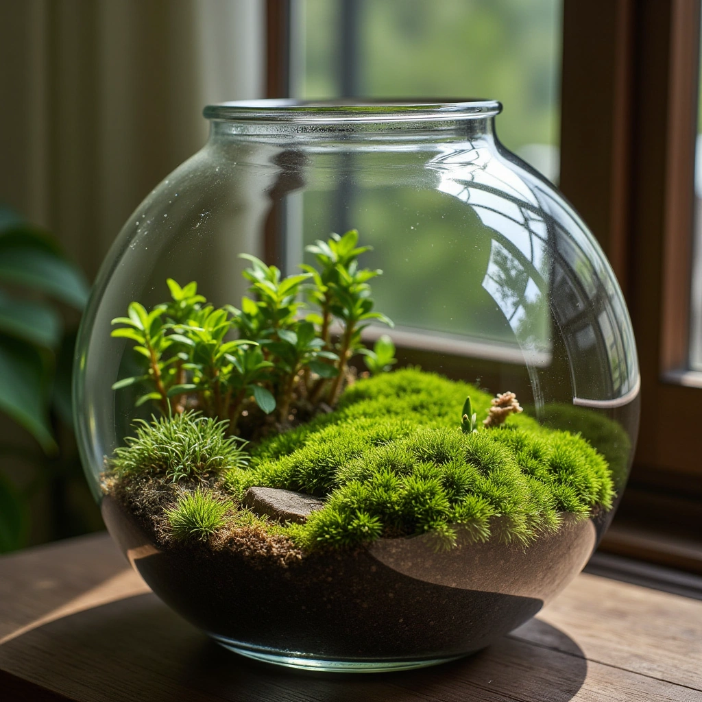 3. Woodland Moss Terrarium
