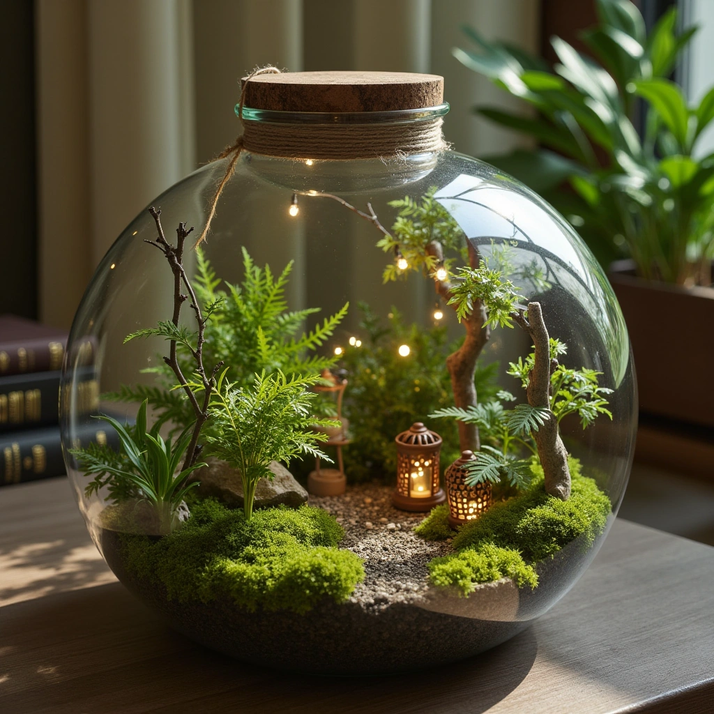 16. Enchanted Forest Fairy Terrarium