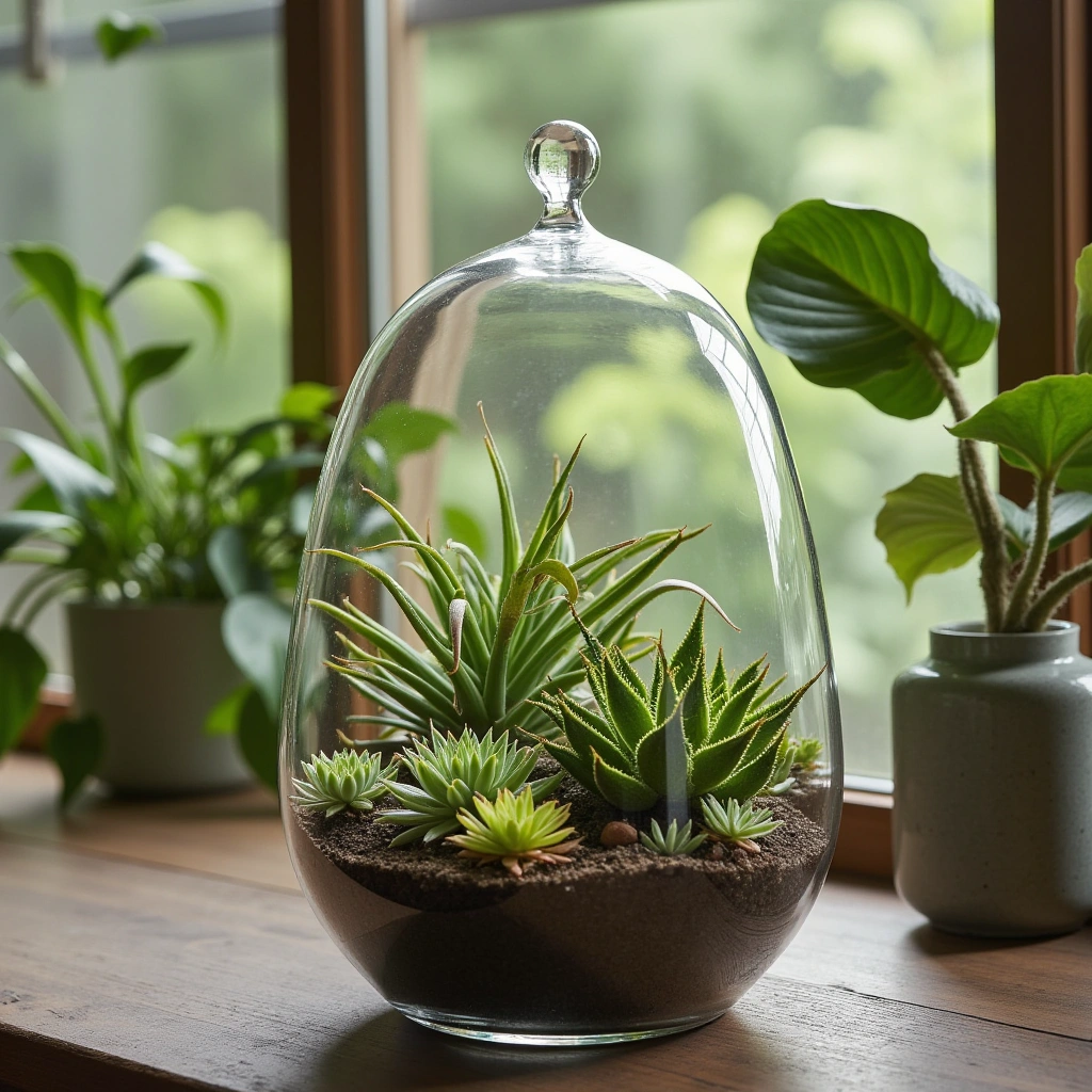 6. Air Plant (Tillandsia) Terrarium