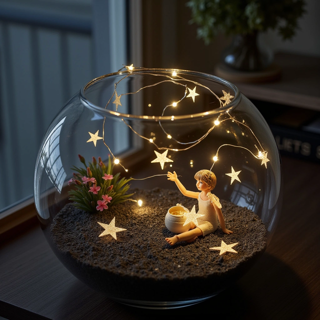 20. Night Sky Fairy Terrarium