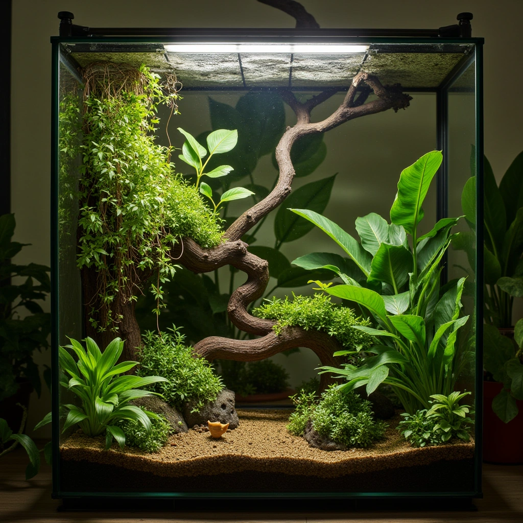 3. Jungle Canopy Frog Terrarium