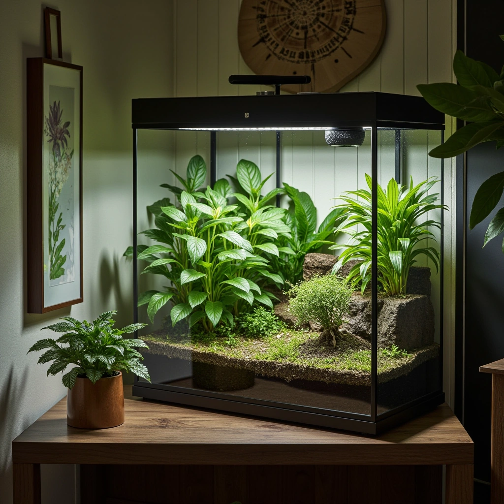 5. High-Tech Automated Frog Terrarium