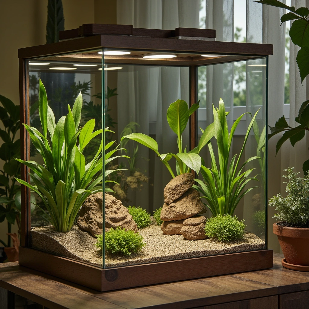 15. Indoor-Outdoor Transition Terrarium