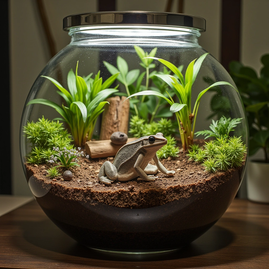 17. Bark and Leaf Litter Frog Habitat