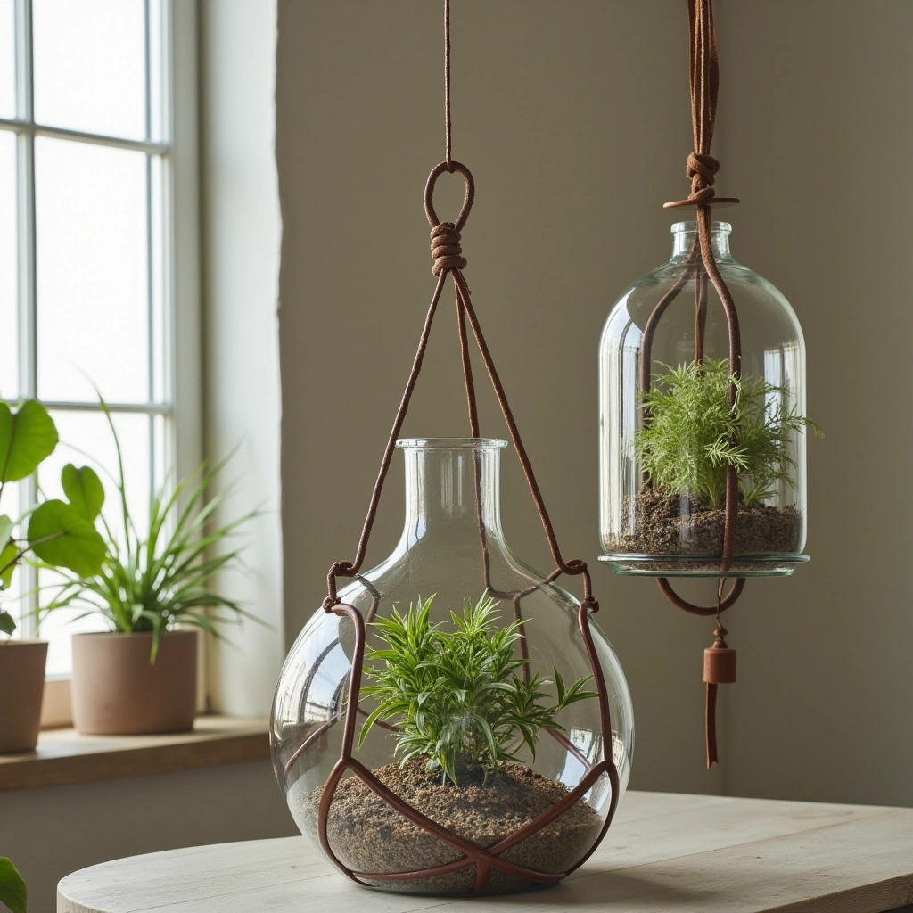 2. Air Plant (Tillandsia) Terrarium