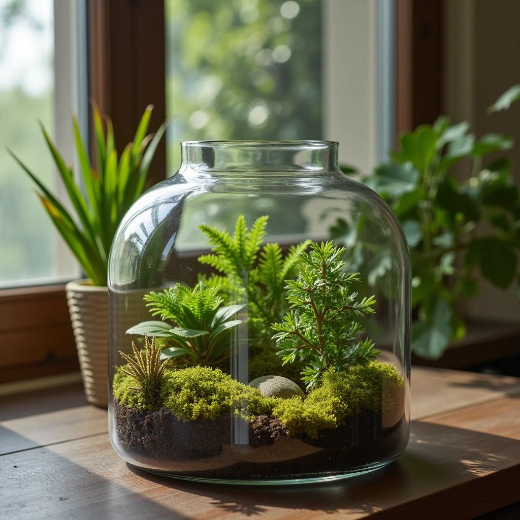 3. Moss and Fern Miniature Forest