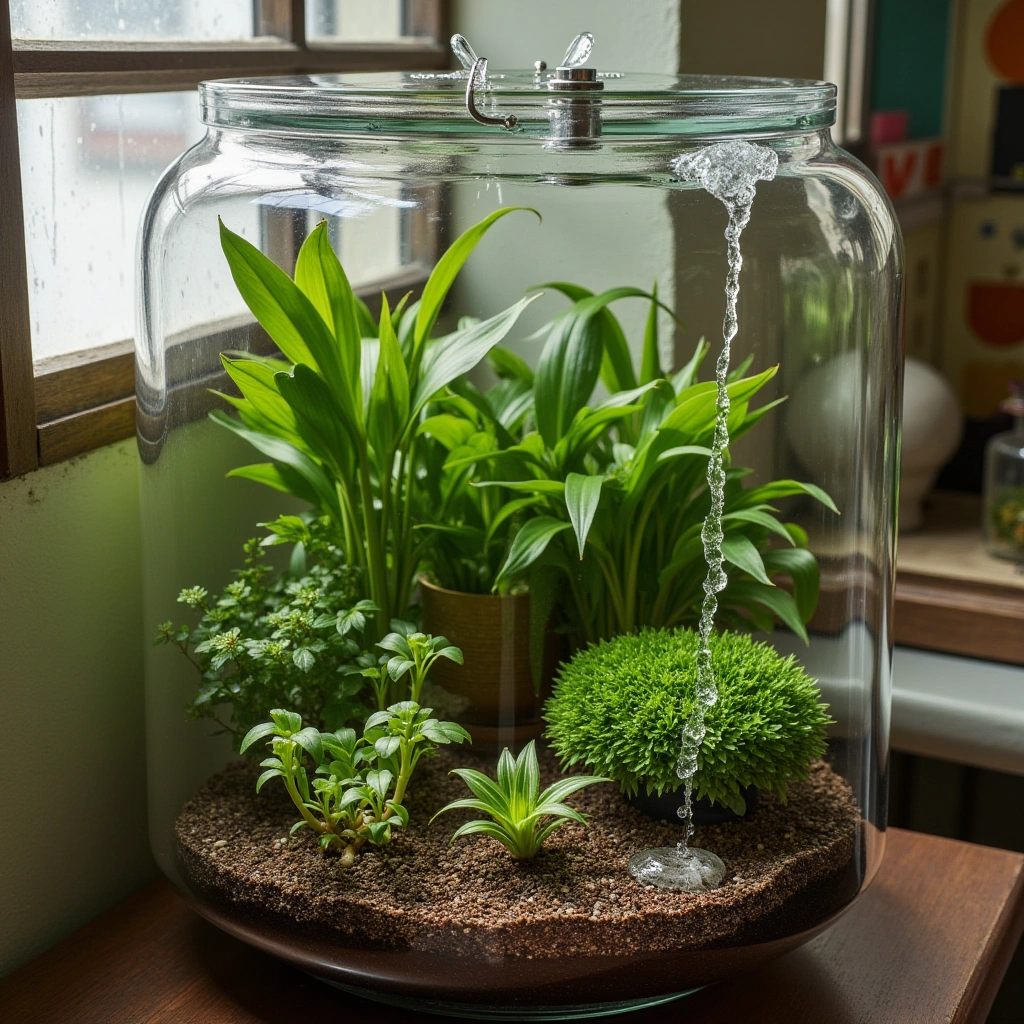 18. Low-Maintenance Frog Terrarium