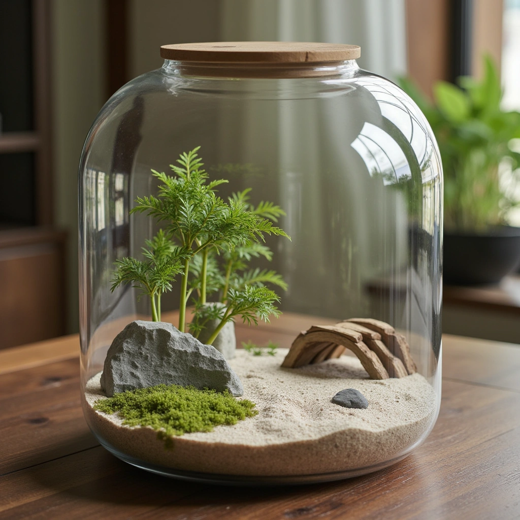 7. Zen Garden Terrarium