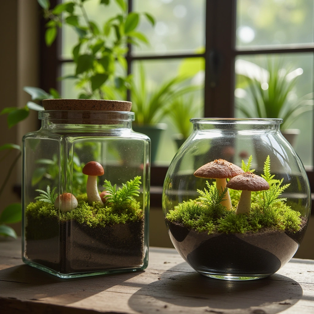 15. Woodland Mushroom Terrarium